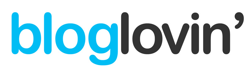 Bloglovin logo, a blog feed platform for following travel and art blogs