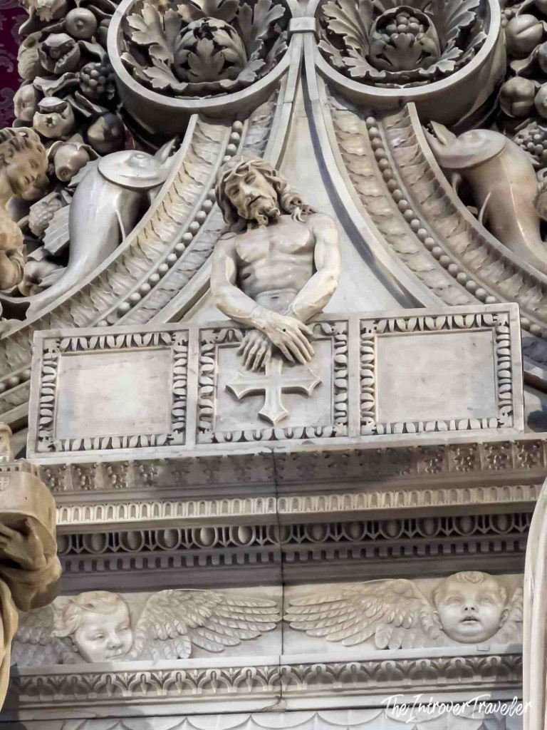 Lamentation of the Dead Christ relief by Niccolò dell'Arca on the Ark of Saint Dominic, Bologna