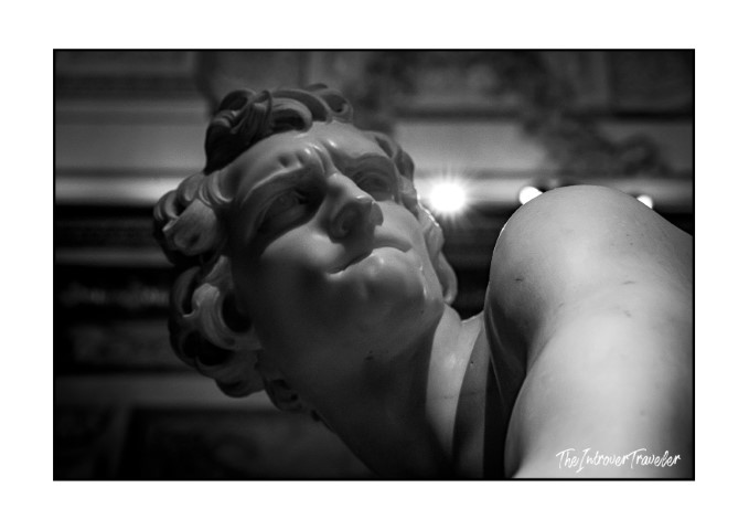 Close-up of a Baroque marble sculpture, illustrating form and technique discussed in Wittkower's book