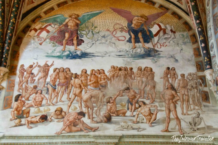Resurrection of the Dead fresco by Luca Signorelli, Orvieto Cathedral Chapel of San Brizio