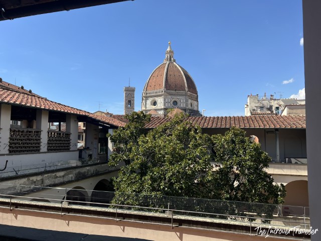 Rooftop view of Brunelleschi's Dome from Caffè delle Oblate, Florence