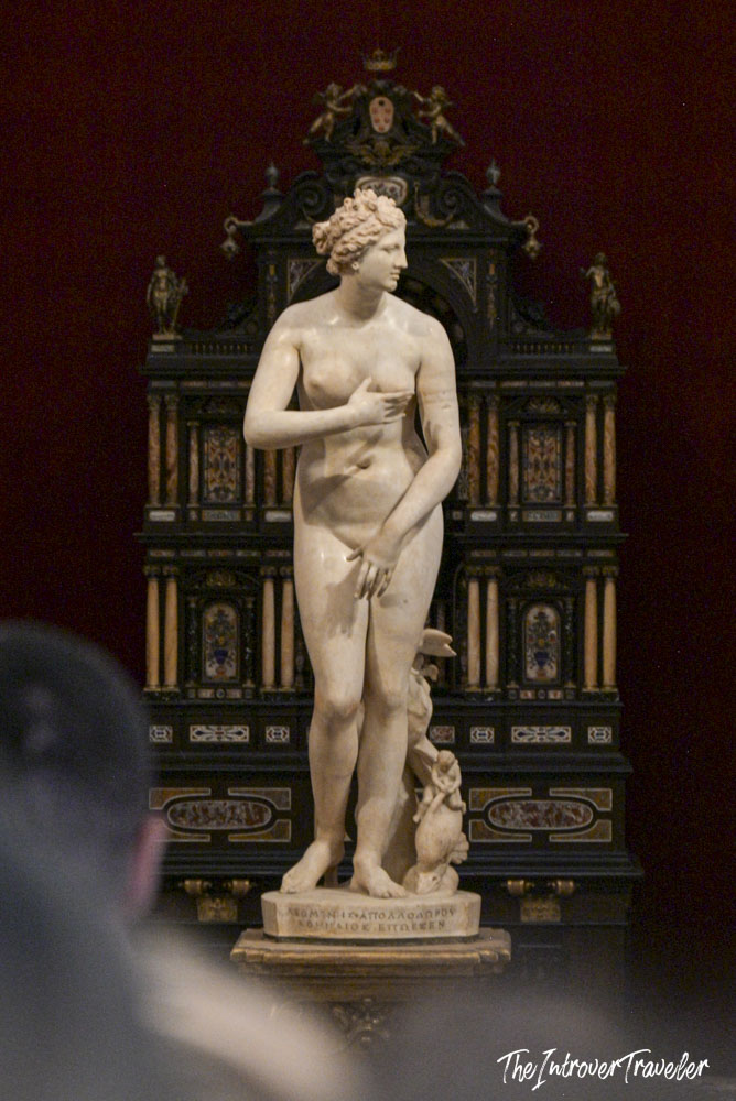 Medici Venus, ancient Roman marble statue displayed at the Uffizi Gallery in Florence