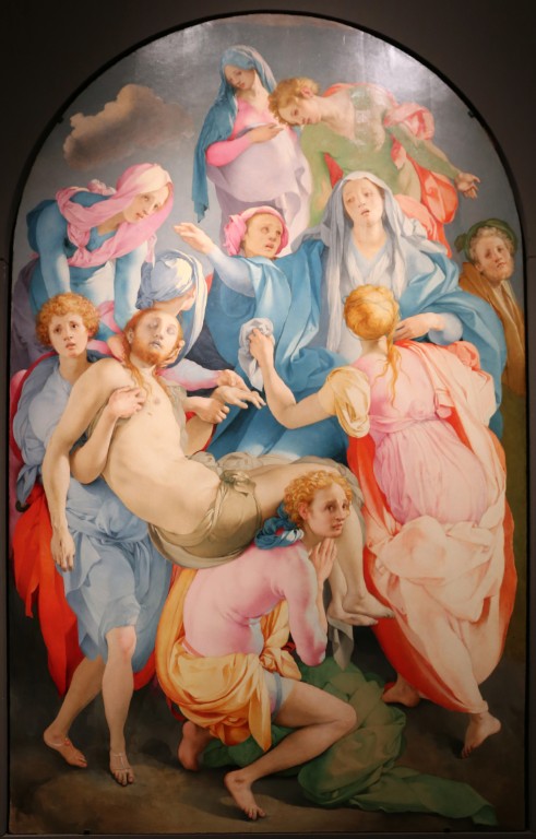 Pontormo's Deposition from the Cross (1528), a Mannerist masterpiece at Santa Felicita, Florence