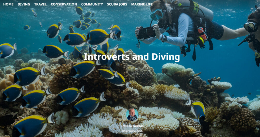 Introverts and diving