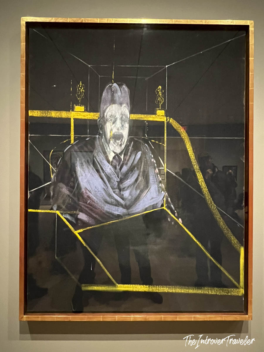 Francis Bacon's screaming pope painting on display at MoMA, New York