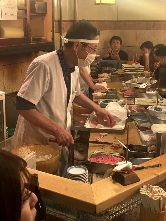 Where to eat in Osaka: Kame Sushi Sohonten