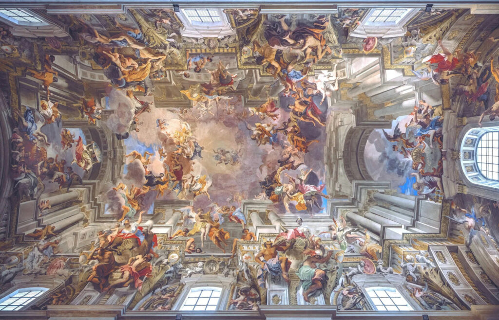 Rome, the Church of Sant’Ignazio, Andrea Pozzo, and the social media apocalypse