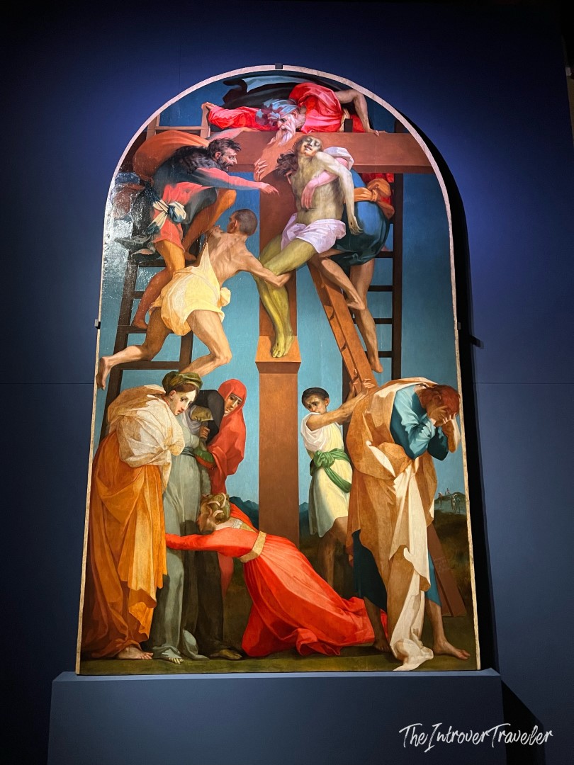 Rosso Fiorentino's Deposition (1521), a Mannerist altarpiece from the Church of San Lorenzo in Volterra