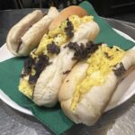 Scrambled egg and black truffle rolls at Procacci 1885, a Florentine institution since 1885