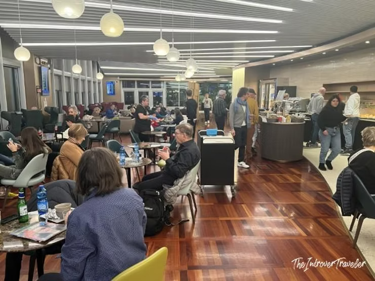 Venice airport lounge: Marco Polo Club Lounge, Venice airport (VCE)