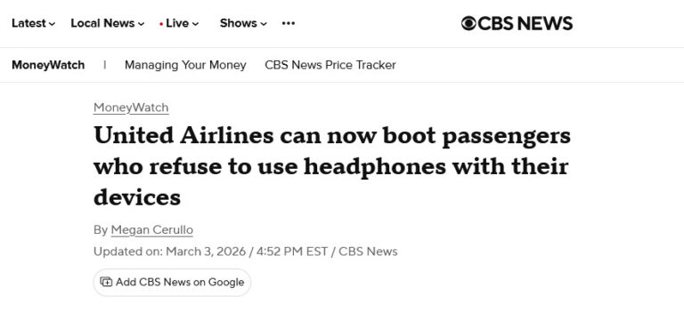 THE RANT. The United headphone rule: An open letter to the degenerate watching TikTok at volume 11 on the 7:43 train