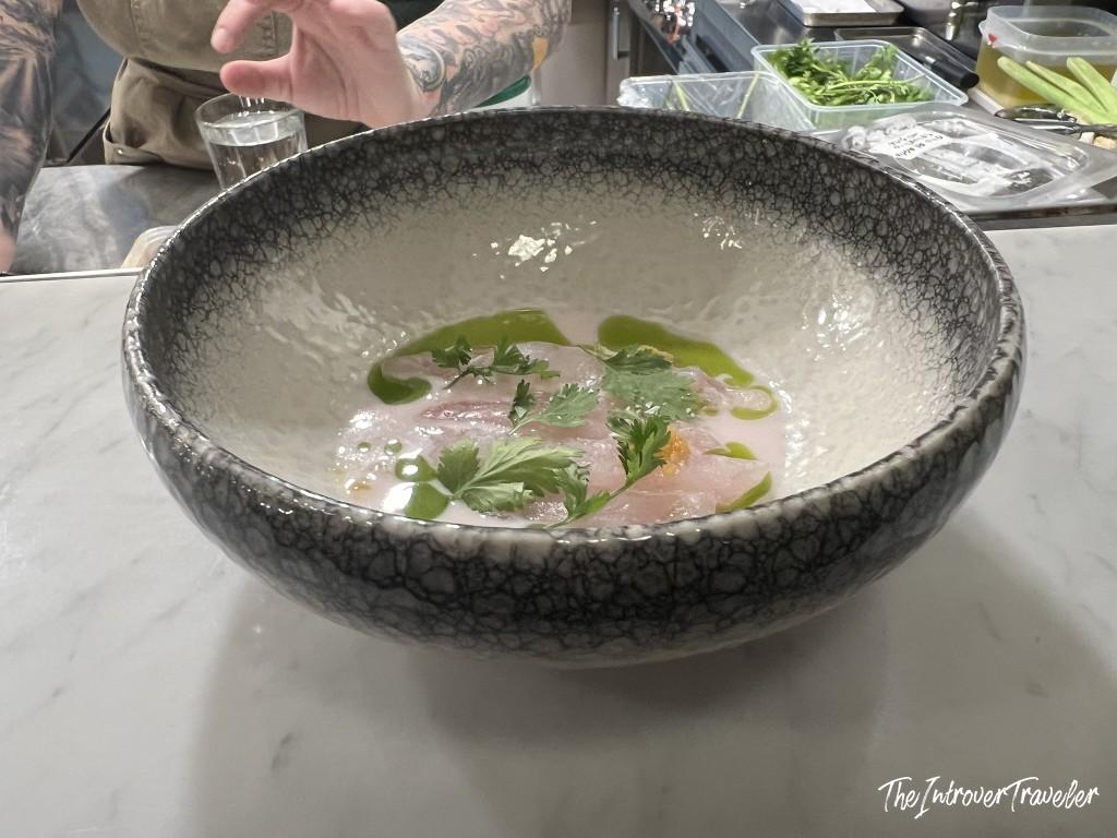 Aurea Osteria, Cagliari. Yuzu kosho
