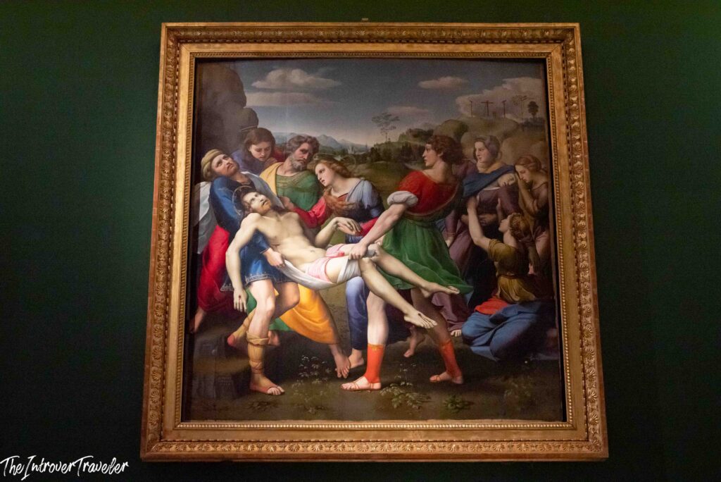 Raphael's Deposition, Room 9, Borghese Gallery, Rome