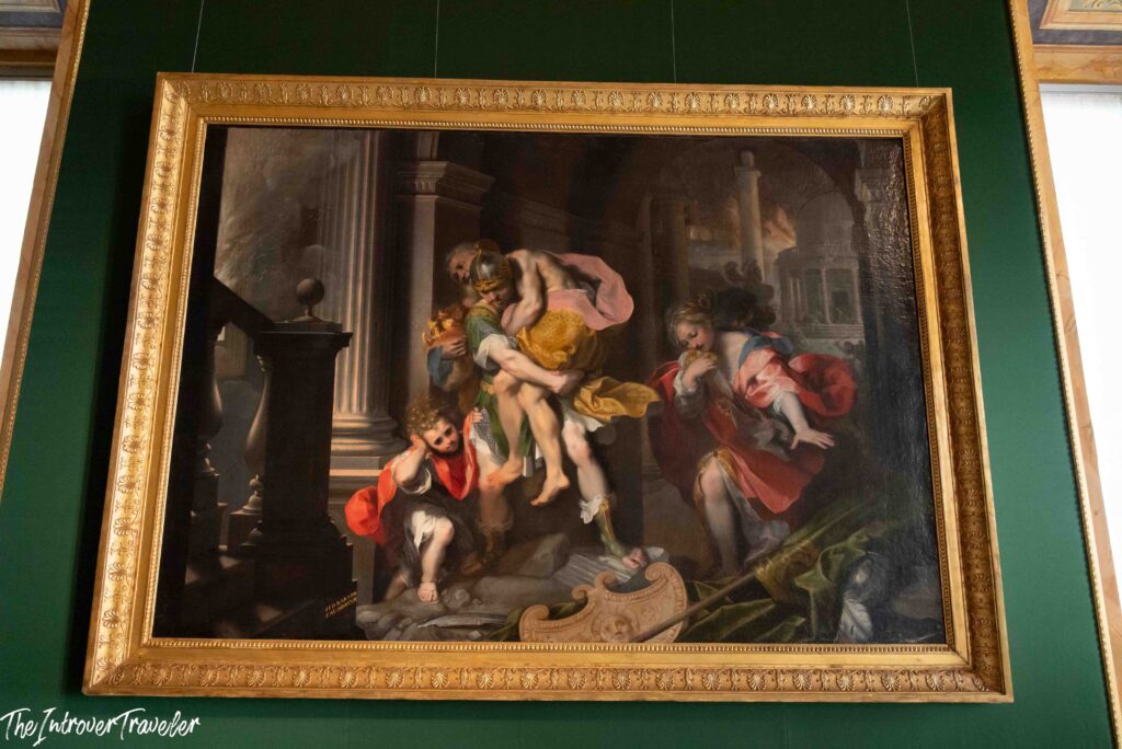 Flight of Aeneas from Troy by Federico Barocci, Borghese Gallery, Rome